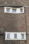 Golvende geveldelen, glas in lood.
<br/>
Marcel Westhoff, 2015-12-01